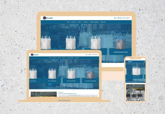 Brooch International – Industrial Website Design Boudh