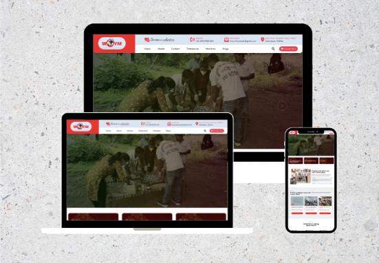 WOYM – Website design & development