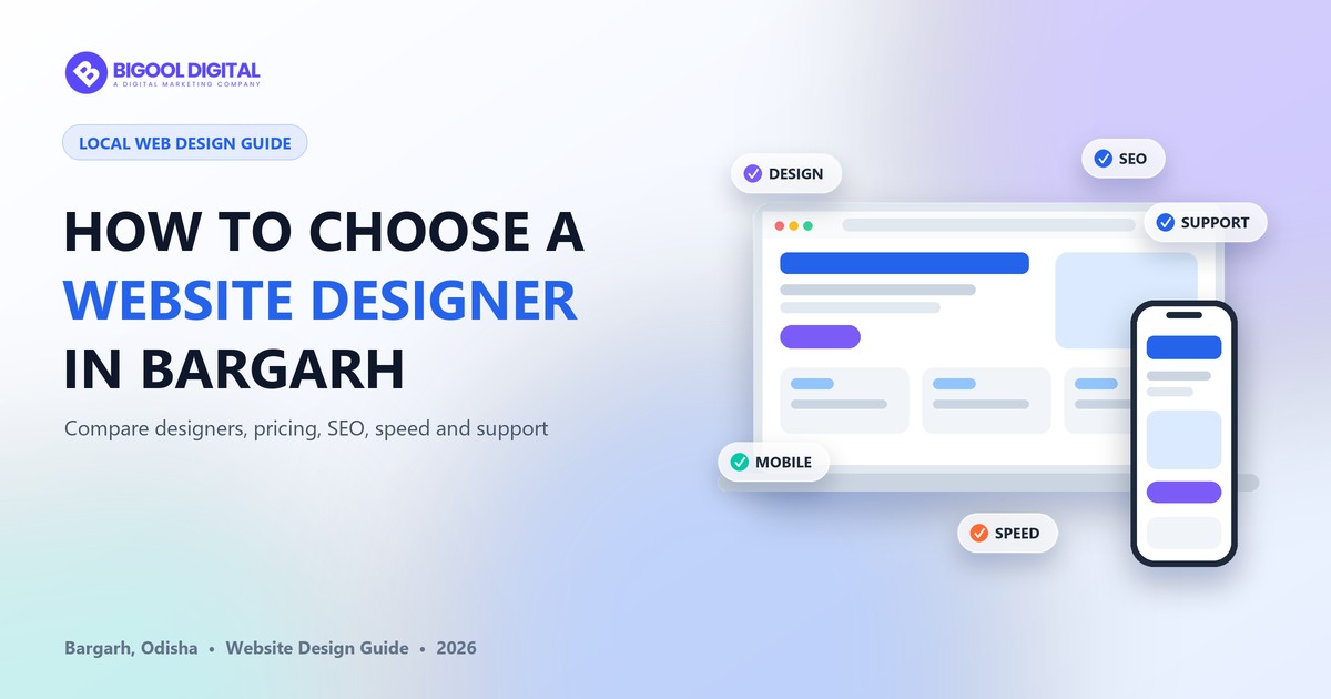 Guide to choosing a website designer in Bargarh
